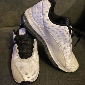 JORDAN CMFT Comfort Air Max 12 White Leather 5Y